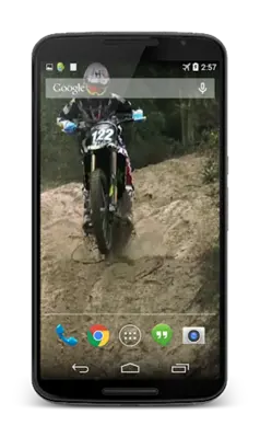 Moto Racing Live Wallpaper android App screenshot 1