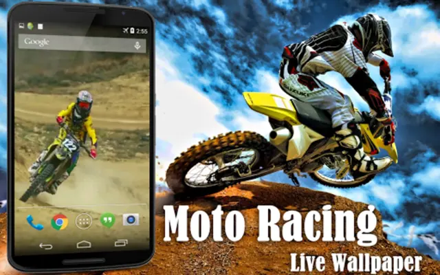 Moto Racing Live Wallpaper android App screenshot 4